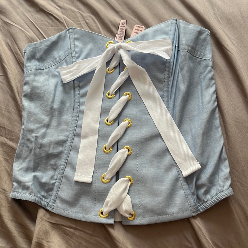 Victoria's Secret Baby Blue Corset